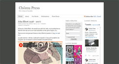 Desktop Screenshot of chomupress.com