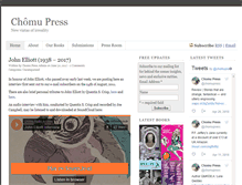 Tablet Screenshot of chomupress.com